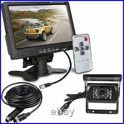 Vehicle backup camera system, 4 Pin 18 LEDs IR Night Vision Waterproof Reversing