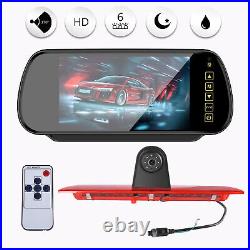 Waterproof HD Night Vision Reverse Camera + Backup Camera 7 Mirror Monitor Kit