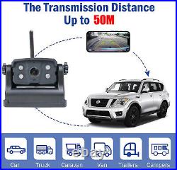 WiFi Reversing Camera Magnetic Base 9600mA Battery Powered HD for iPhone/Android