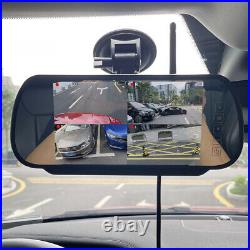 Wireless 7 Car DVR Monitor Mirror 1080P Backup Reversing Camera For VW Crafter