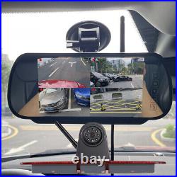Wireless 7 Car DVR Monitor Mirror Backup Reversing Camera Kit For Benz Sprinter