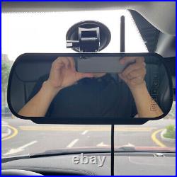 Wireless 7'' DVR Mirror Monitor IPS Reverse Backup Wifi Camera For Bus Car Truck