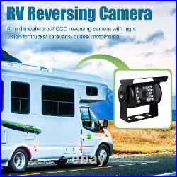 Wireless Backup Camera Rear View System for Camper RVs Van Caravan with 7 Monitor