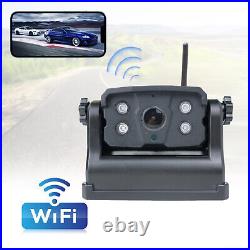 Wireless Backup Reversing Camera 9600mA Battery Powered Magnetic Base For RV Van