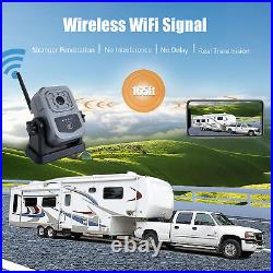 Wireless FHD Magnetic 3300mAh Battery Operated Portable Backup Reversing Camera