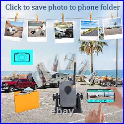 Wireless FHD Magnetic 3300mAh Battery Operated Portable Backup Reversing Camera