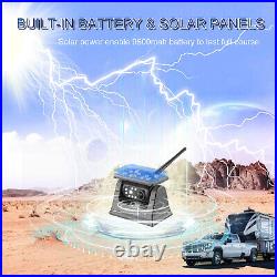 Wireless Solar Magnetic Reverse Rear View 1080p Backup Camera For Car Trailer RV